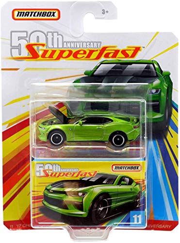 Matchbox 50th Anniversary SuperFast '17 Chevy Camaro von Matchbox