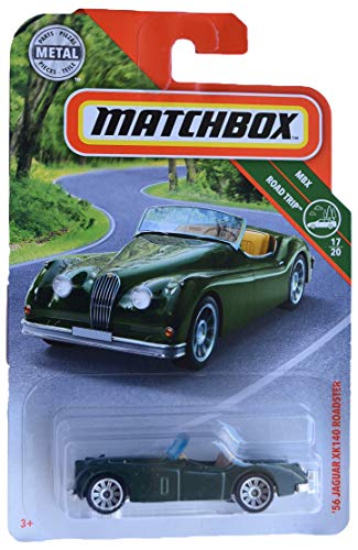 Matchbox Jaguar XK140 Roadster 1956, Grün, Maßstab 1:64, Sammlerstück, Auto, Kind, Unisex, Klassische Autos Matchbox Jaguar XK140 Roadster 1956, Grün, Maßstab 1:64, Sammlerstück, Auto, Kind, Unisex, Klassische Autos von Matchbox