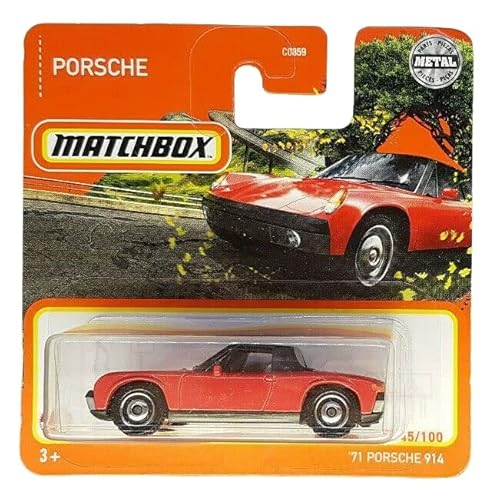Matchbox - ´71 Porsche 914 - MBX 45/100 - GXM63 - Short Card - Superfast Lesney - rot - Mattel 2021 Matchbox - ´71 Porsche 914 - MBX 45/100 - GXM63 - Short Card - Superfast Lesney - rot - Mattel 2021 von Matchbox