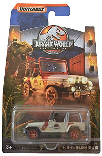 Matchbox '93 Jeeps Wrangler, Jurassic World Legacy Collection #18 2/6 Matchbox '93 Jeeps Wrangler, Jurassic World Legacy Collection #18 2/6 von Matchbox