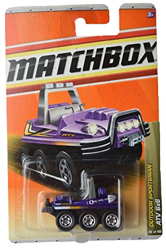 Matchbox ATV 6x6, Outdoor Sportsman 82/100 [Lila] von Matchbox