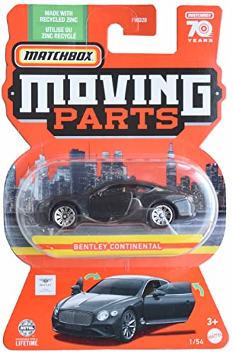 Matchbox Bentley-Continental, bewegliche Teile 1/54 von Matchbox