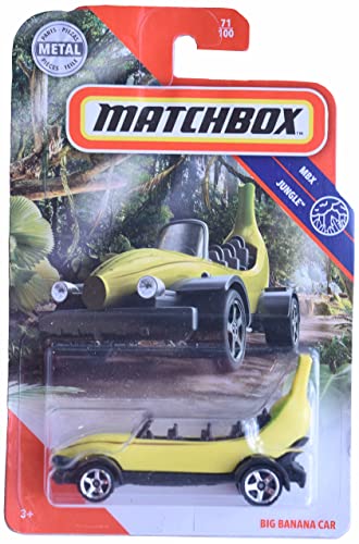 Matchbox Big Banana Auto, Dschungel 71/100 von Matchbox