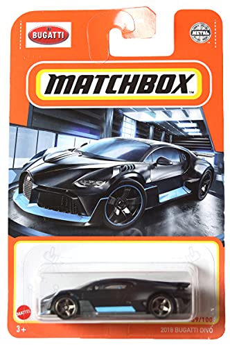 Matchbox Black Bugatti Divo Spielzeugauto, 39/100, keine Batterien erforderlich, inklusive Produkthandbuch, ab 3 Jahren Matchbox Black Bugatti Divo Spielzeugauto, 39/100, keine Batterien erforderlich, inklusive Produkthandbuch, ab 3 Jahren von Matchbox