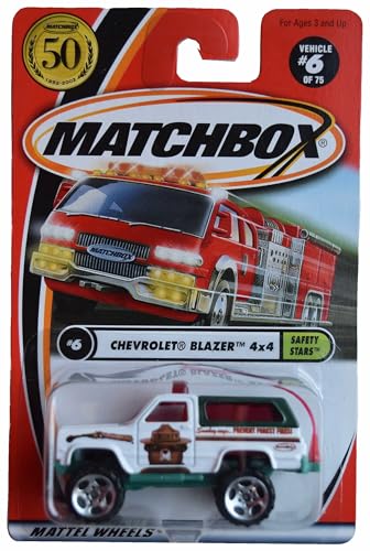 Matchbox Chevrolet Blazer 4x4, Weiß #6 von Matchbox