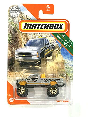 Matchbox Chevy K1500 (grau), MBX Mountain 69/100 von Matchbox