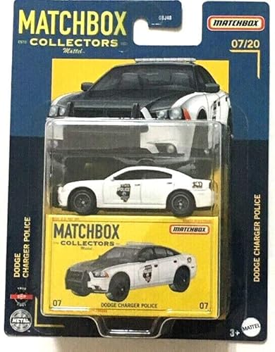 Matchbox Collectors 07/20 Dodge Charger Police (Maßstab 1:64) von Matchbox
