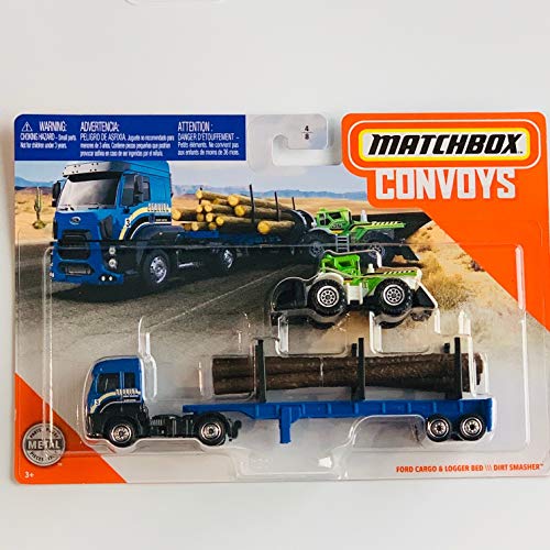 Matchbox Convoys Series Ford Cargo & Logger Bed Dirt Smasher von Matchbox