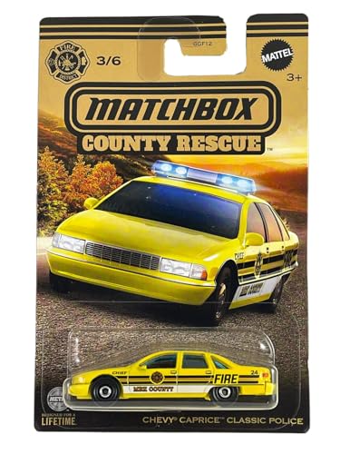 Matchbox County Rescue Chevy Caprice Classic Police 3/6 von Matchbox