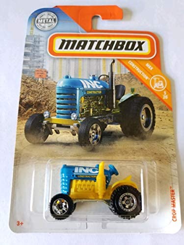Matchbox Crop Master, MBX Construction 5/20 (Blau/Gelb) von Matchbox