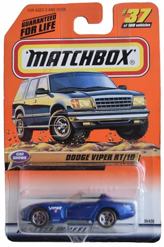 Matchbox Dodge Viper RT/10, Series 8 [Blue] #37 von Matchbox