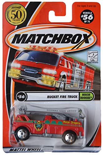Matchbox Eimer Feuerwehrauto rot #56 von Matchbox