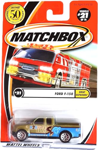 Matchbox Ford F-150, Great Outdoors #21 von Matchbox