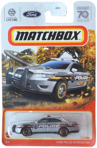 Matchbox Ford Police Interceptor, 70 Jahre Special Edition 23/100 von Matchbox