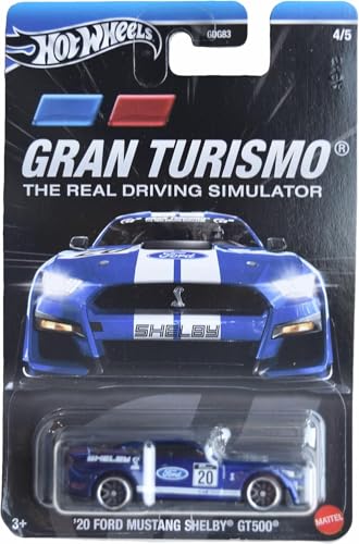 Matchbox Hot Wheels '20 Ford Mustang Shelby GT500, Der echte Fahrsimulator [Blau] 4/5 von Matchbox