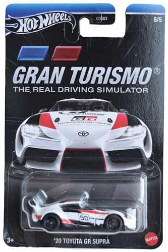 Matchbox Hot Wheels '20 Toyota GR Supra, Der echte Fahrsimulator 5/5 [Weiß] von Matchbox