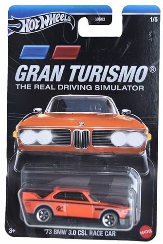 Matchbox Hot Wheels '73 BMW 3.0 CSL Rennauto, Der echte Fahrsimulator [Orange] 1/5 von Matchbox