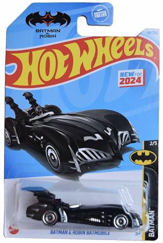 Matchbox Hot Wheels Batman & Robin, Batman 2/5 [Schwarz] 54/250 von Matchbox