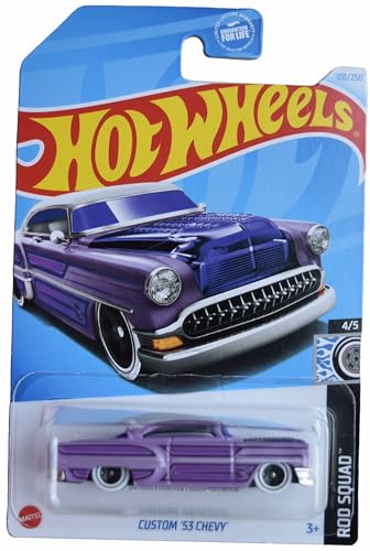 Matchbox Hot Wheels Custom '53 Chevy, Rod Squad 4/5 [Violett] 100/250 von Matchbox