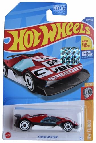 Matchbox Hot Wheels Cyber Speeder HW Turbo 7/10 [Rot] 137/250 von Matchbox