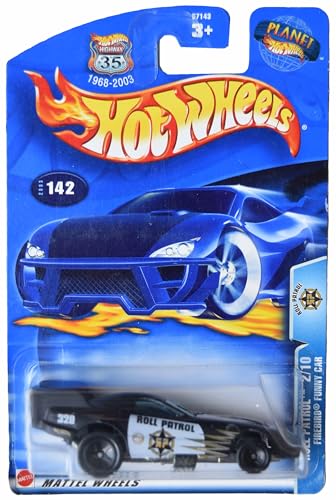 Matchbox Hot Wheels Firebird Lustiges Auto, Roll Patrol 2/10 [Schwarz] #142 von Matchbox
