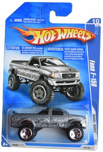Matchbox Hot Wheels Ford F 150, Rebel Rides '09 10/10 [Grau] 146/166, P2466 von Matchbox