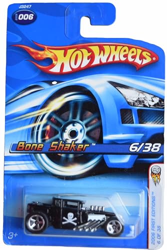 Matchbox Hot Wheels J3247 Bone Shaker 2006 First Editions 6/38 [Schwarz] von Matchbox