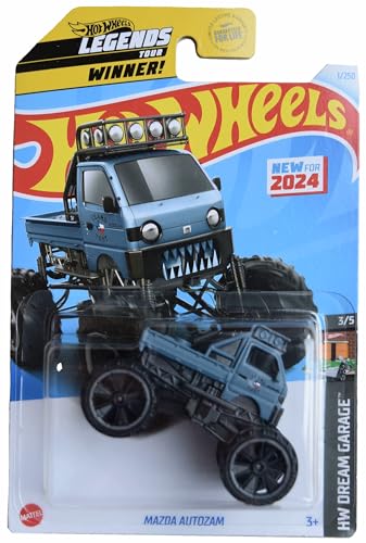 Matchbox Hot Wheels Mazda Autozam, HW Dream Garage 3/5 [Blau] 1/250 von Matchbox