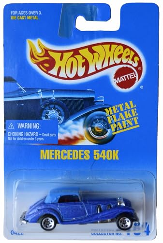 Matchbox Hot Wheels Merceds 540K, Blau 164 von Matchbox