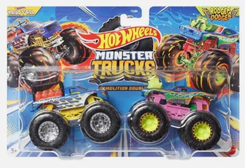Matchbox Hot Wheels Monster Trucks Haul Y'all vs Rodger Dodger von Matchbox