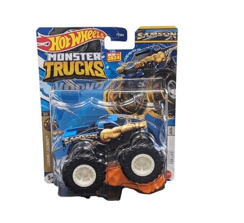 Matchbox Hot Wheels Monster Trucks Samson (Blau) Leading Legends 3/5 von Matchbox