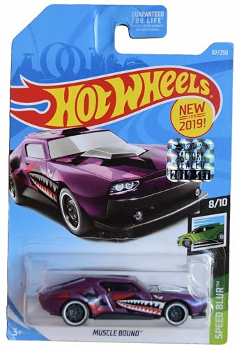 Matchbox Hot Wheels Muscle Bound, Speed Blur 8/10 [Purple] 87/250 von Matchbox