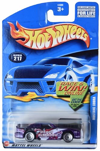 Matchbox Hot Wheels Mustang Cobra, Lila #217 von Matchbox