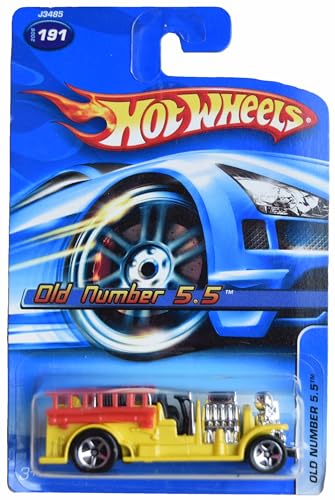 Matchbox Hot Wheels Old Number 5.5, Gelb/Rot #191 von Matchbox