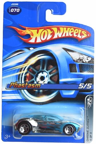Matchbox Hot Wheels Phastasm Chrome Burnerz 5/5 [Chrom] #70, J3396 von Matchbox
