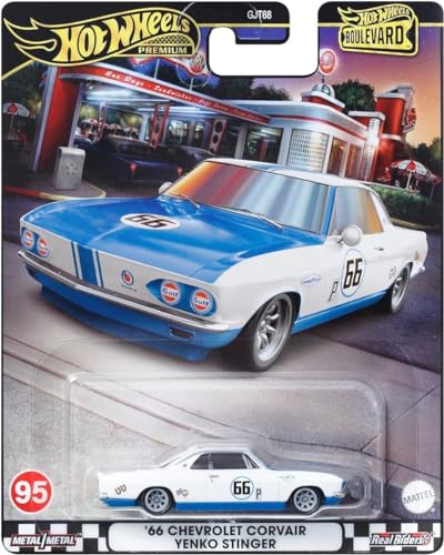 Matchbox Hot Wheels Premium '66 Chevrolet Corvair Venko Stinger #95, Boulevard Series Matchbox Hot Wheels Premium '66 Chevrolet Corvair Venko Stinger #95, Boulevard Series von Matchbox