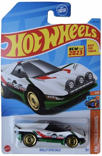 Matchbox Hot Wheels Rally Special, HW Track Champs 1/5 [Weiß/Grün] 40/250 von Matchbox