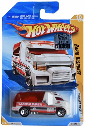 Matchbox Hot Wheels Rapid Response, 2010 neue Modelle '10 18/44 [Weiß/Rot] 18/240 von Matchbox