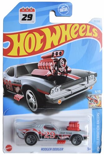 Matchbox Hot Wheels Rodger Dodger, HW Celebration Racers 5/10 [Silber] 77/250 von Matchbox