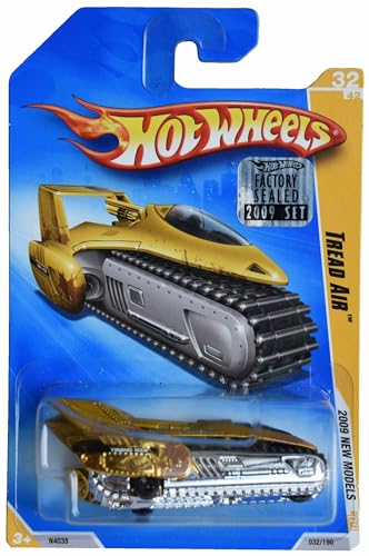 Matchbox Hot Wheels Tread Air, 2009 Neue Modelle '09 [Gold] 32/190 von Matchbox