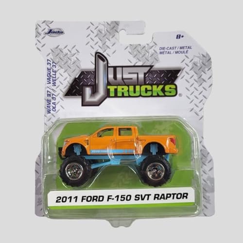 Matchbox Jada Just Trucks 2011 Ford F-150 SVT Raptor Wave 37, Orange von Matchbox