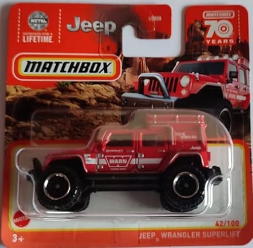 Matchbox Jeep Avengers Gelb 9/100: : Spielzeug