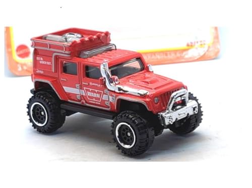 Matchbox Jeep Wrangler Superlift 42/100 Serie 2023 red rot von Matchbox