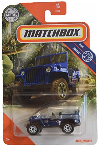 Matchbox Jeeps Willys, [Blau] Jungle 69/100 von Matchbox