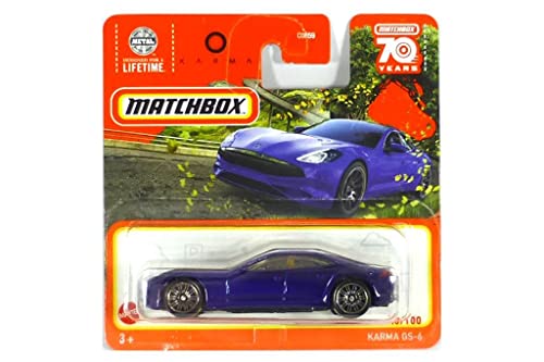 Matchbox Karma GS-6 43/100 Serie 2023 Metalflake Dark Blue dunkelblau Matchbox Karma GS-6 43/100 Serie 2023 Metalflake Dark Blue dunkelblau von Matchbox