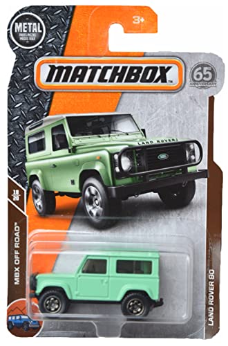 Matchbox Land Rover 90, Off-Road 18/20, Grün, Kind, 6-12 Jahre, Unisex, Outdoor Adventure, Kunststoff, Manuell betrieben, Push, 1 Count von Matchbox