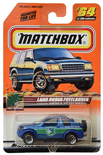 Matchbox Land Rover Freelander [Blau] #64, Great Outdoors Serie von Matchbox