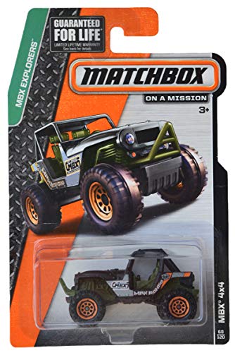 Matchbox MBX 4x4, Explorers 60/120 [Schwarz/Grün] von Matchbox