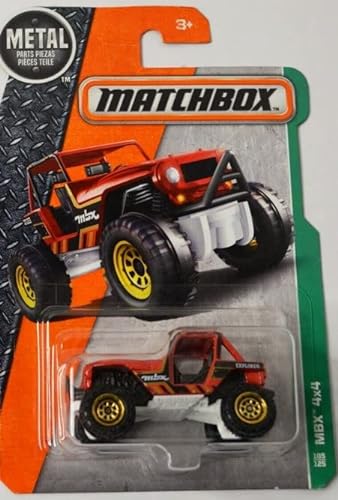 Matchbox MBX 4x4 (rot) 105/125 von Matchbox