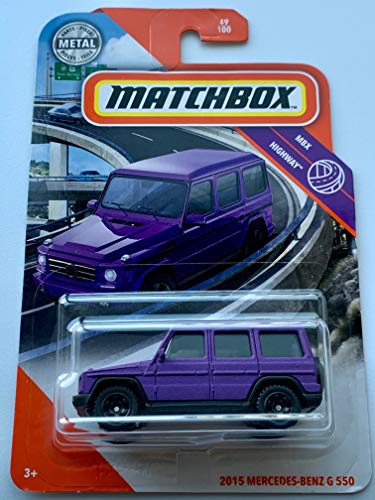 Matchbox MBX Highway 2015 Mercedes-Benz G 550, lila 49/100 von Matchbox